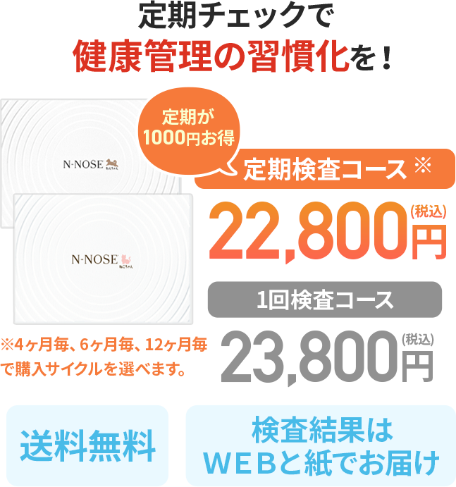 定期チェックで健康管理の習慣化を